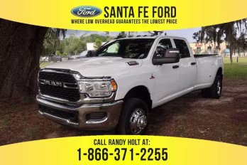 2024 Bright White Clearcoat Ram 3500 Tradesman 4X4 Truck