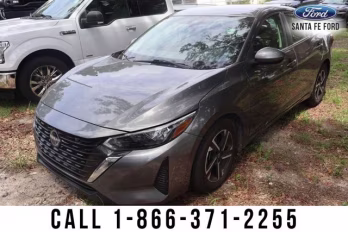 2024 Gun Metallic Nissan Sentra SV FWD Sedan