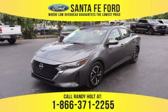 2024 Gun Metallic Nissan Sentra SV FWD Sedan