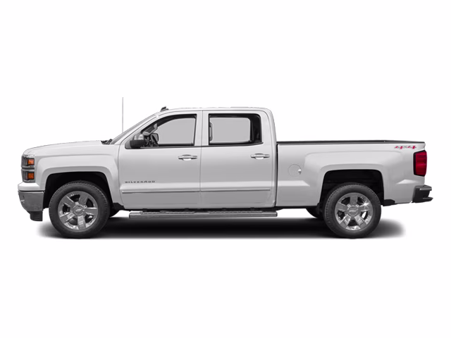 2014 Summit White Chevrolet Silverado 1500 LT RWD Truck