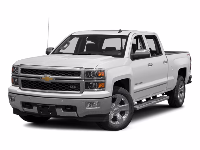 2014 Summit White Chevrolet Silverado 1500 LT RWD Truck