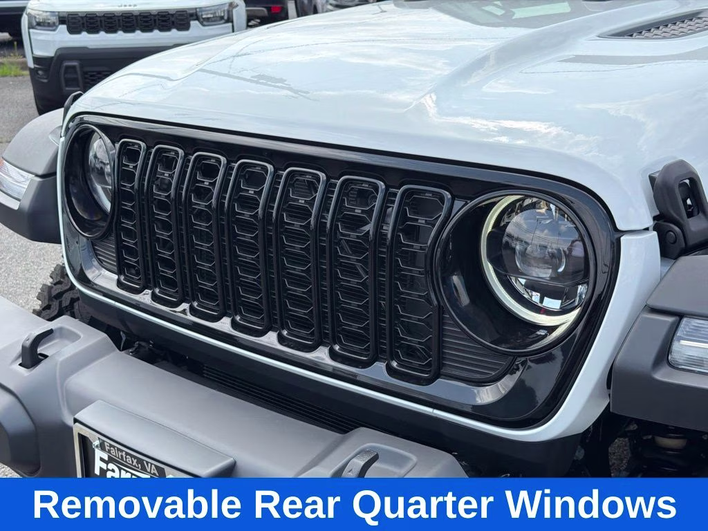 2026 Bright White Clearcoat Jeep Wrangler Willys 4X4 SUV