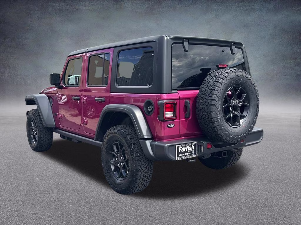 2026 Tuscadero Pearlcoat Jeep Wrangler Willys 4X4 SUV