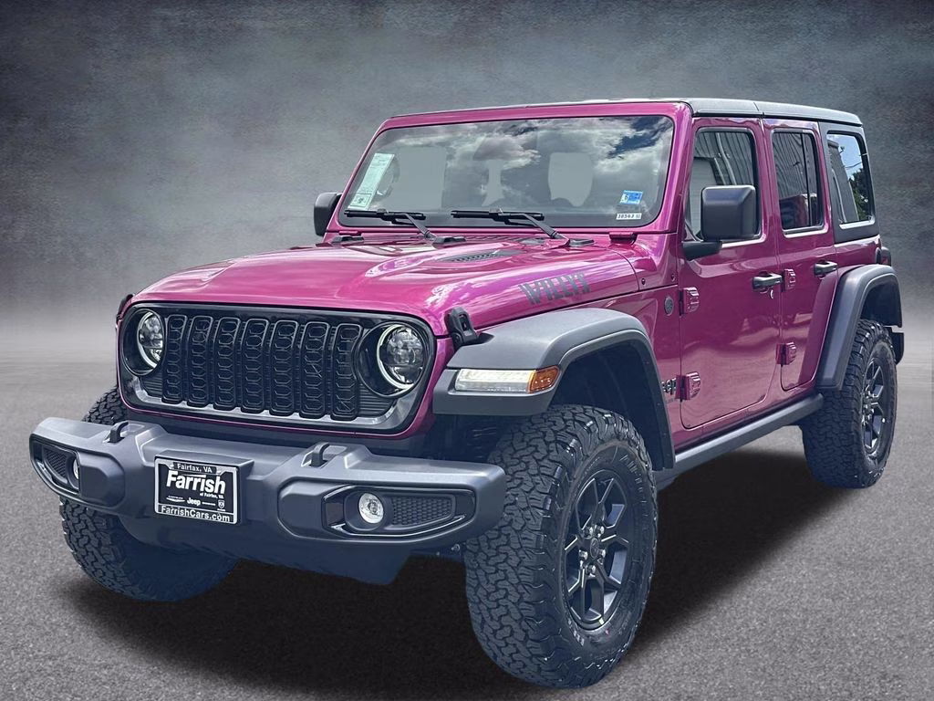 2026 Tuscadero Pearlcoat Jeep Wrangler Willys 4X4 SUV