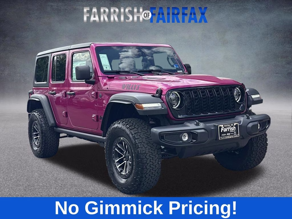 2026 Tuscadero Pearlcoat Jeep Wrangler Willys 4X4 SUV