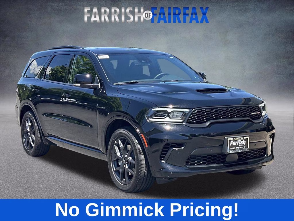2026 DB Black Crystal Clearcoat Dodge Durango GT Plus HEMI V8 AWD SUV