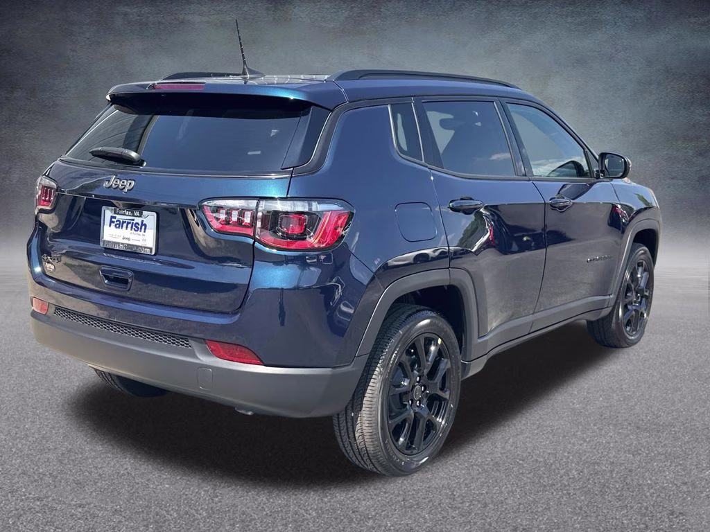2026 Fathom Blue Pearl Coat Jeep Compass Latitude 4X4 SUV