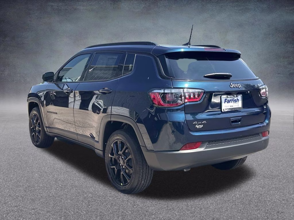 2026 Fathom Blue Pearl Coat Jeep Compass Latitude 4X4 SUV