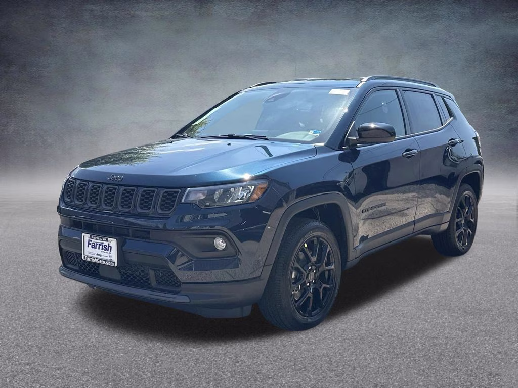 2026 Fathom Blue Pearl Coat Jeep Compass Latitude 4X4 SUV
