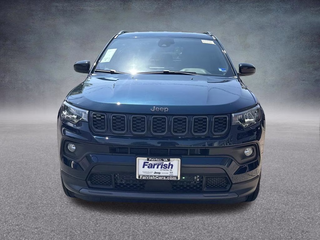 2026 Fathom Blue Pearl Coat Jeep Compass Latitude 4X4 SUV