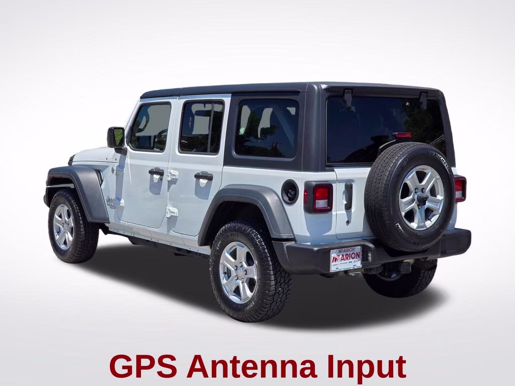 2018 Bright White Clearcoat Jeep Wrangler Unlimited Sport S 4X4 SUV