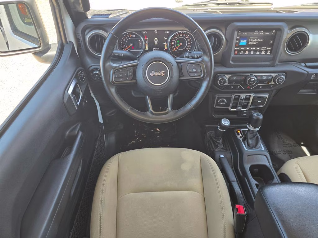 2018 Bright White Clearcoat Jeep Wrangler Unlimited Sport S 4X4 SUV