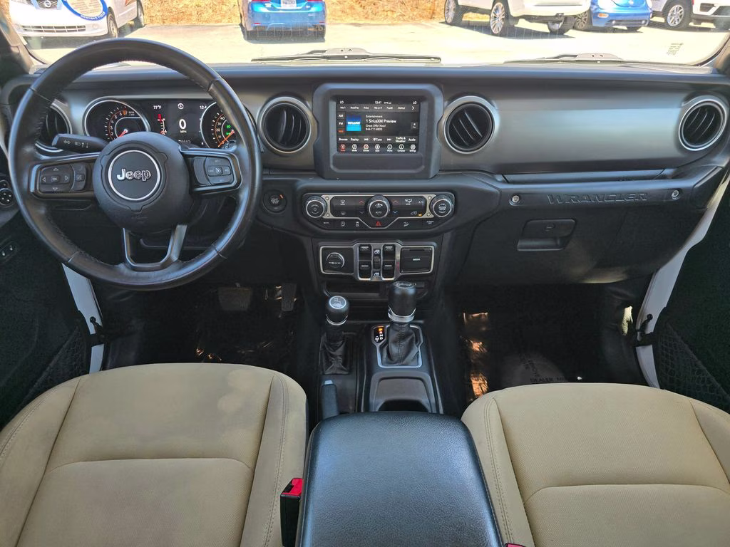 2018 Bright White Clearcoat Jeep Wrangler Unlimited Sport S 4X4 SUV