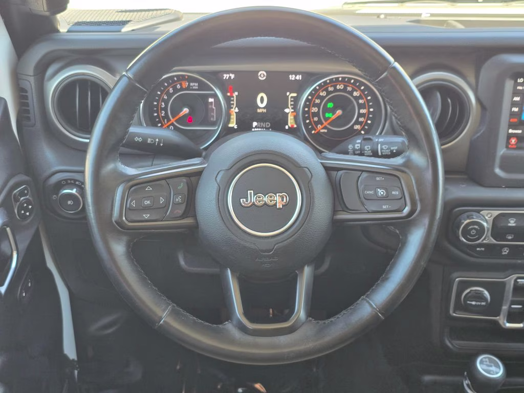 2018 Bright White Clearcoat Jeep Wrangler Unlimited Sport S 4X4 SUV