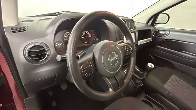 2014 Deep Cherry Red Crystal Pearlcoat Jeep Compass Sport 4X4 SUV