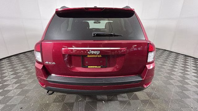 2014 Deep Cherry Red Crystal Pearlcoat Jeep Compass Sport 4X4 SUV