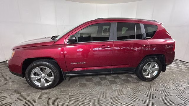 2014 Deep Cherry Red Crystal Pearlcoat Jeep Compass Sport 4X4 SUV