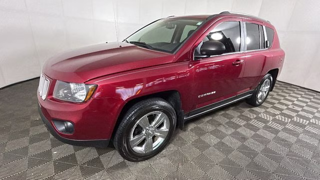 2014 Deep Cherry Red Crystal Pearlcoat Jeep Compass Sport 4X4 SUV