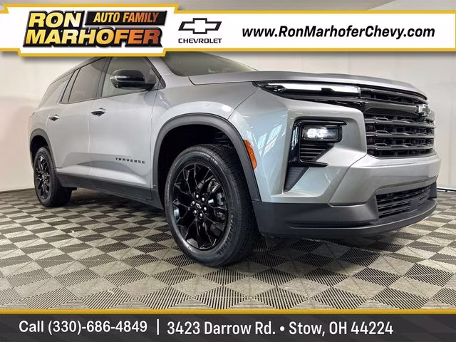 2024 Sterling Gray Metallic Chevrolet Traverse LS FWD SUV