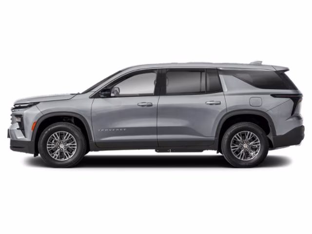 2024 Sterling Gray Metallic Chevrolet Traverse LS FWD SUV