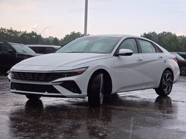2026 Serenity White Pearl Hyundai Elantra Limited FWD Sedan