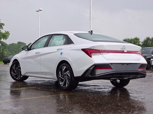2026 Serenity White Pearl Hyundai Elantra Limited FWD Sedan