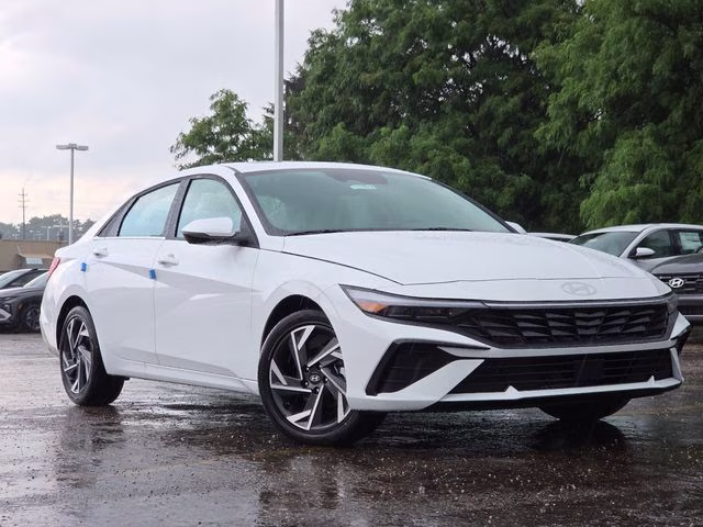 2026 Serenity White Pearl Hyundai Elantra Limited FWD Sedan