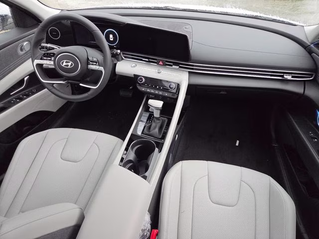 2026 Serenity White Pearl Hyundai Elantra Limited FWD Sedan