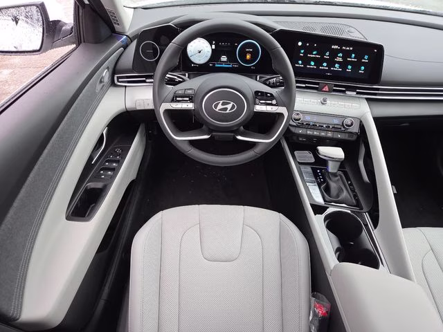 2026 Serenity White Pearl Hyundai Elantra Limited FWD Sedan