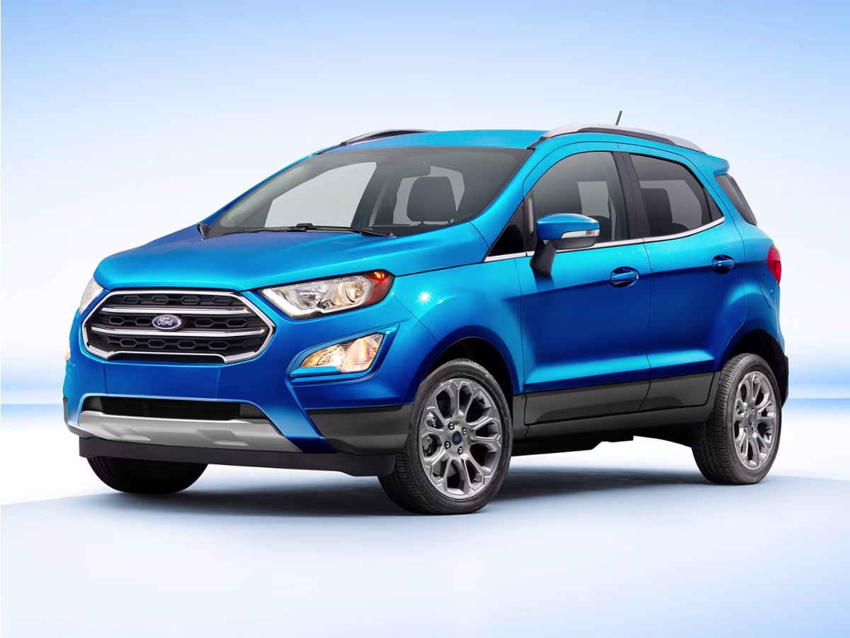 2018 Ruby Red Ford EcoSport SE 4X4 SUV