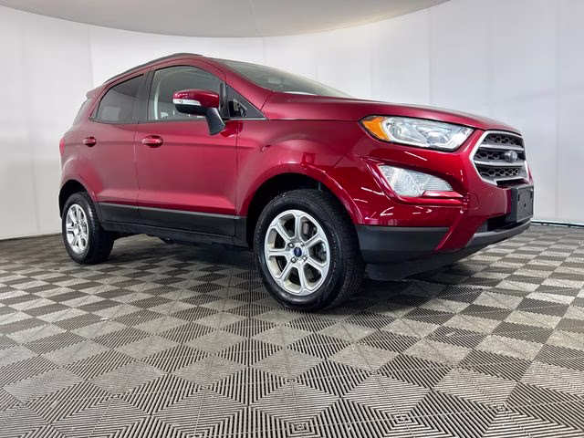 2018 Ruby Red Metallic Ford EcoSport SE 4X4 SUV