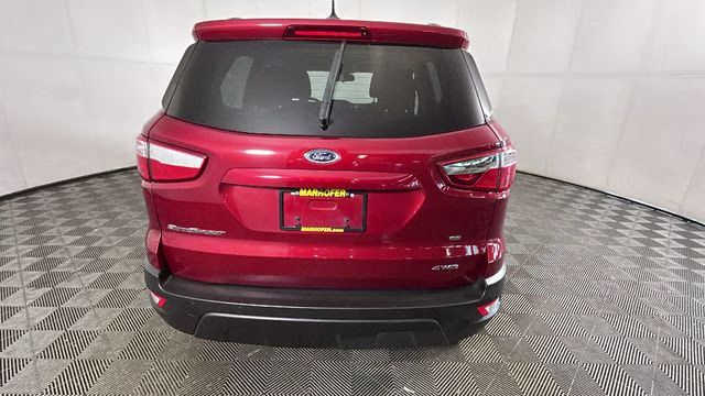 2018 Ruby Red Metallic Ford EcoSport SE 4X4 SUV
