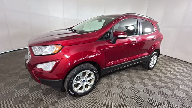 2018 Ruby Red Metallic Ford EcoSport SE 4X4 SUV