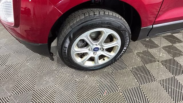 2018 Ruby Red Metallic Ford EcoSport SE 4X4 SUV