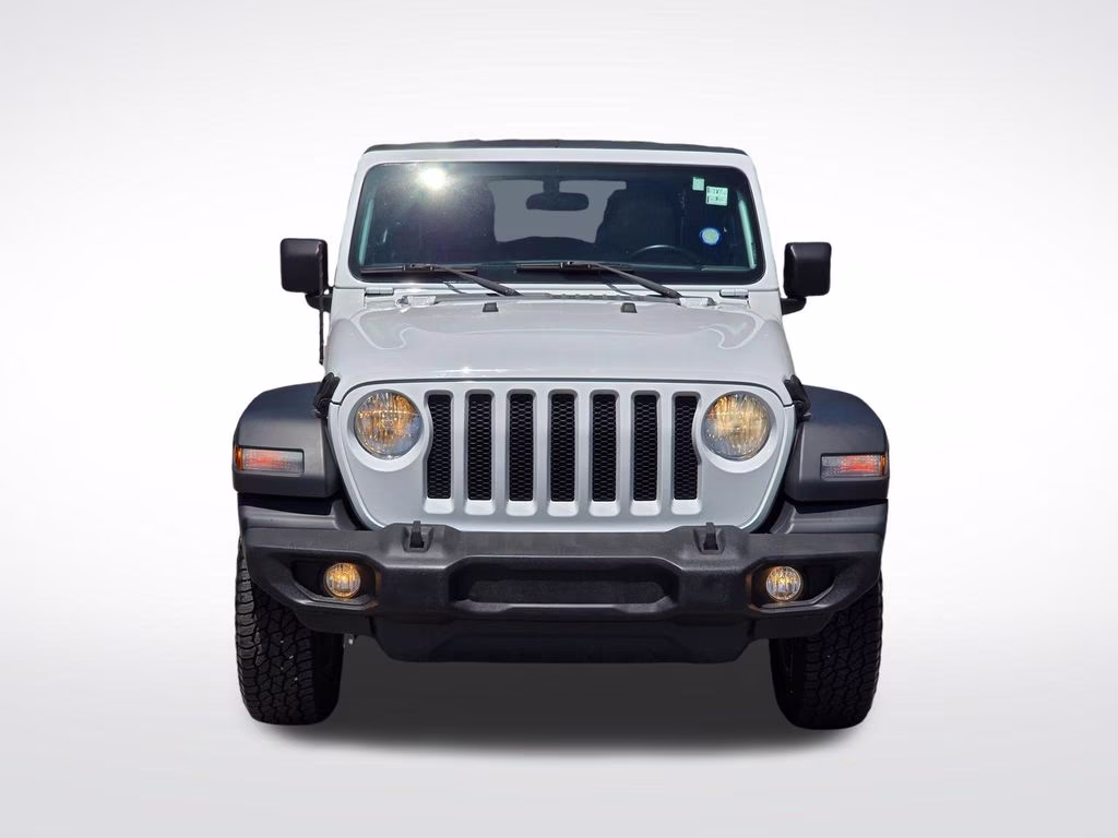 2018 Bright White Clearcoat Jeep Wrangler Unlimited Sport S 4X4 SUV