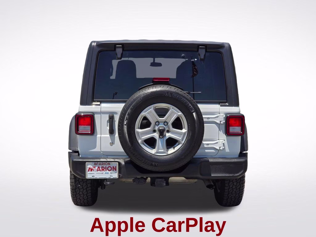 2018 Bright White Clearcoat Jeep Wrangler Unlimited Sport S 4X4 SUV