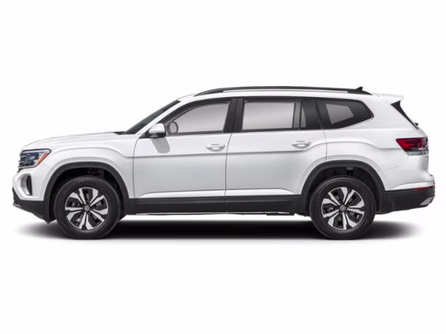 2024 Pure White Volkswagen Atlas 2.0T SE w/Technology FWD SUV