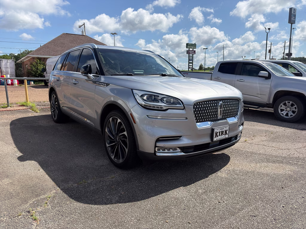 2021 Silver Radiance Lincoln Aviator Reserve AWD SUV
