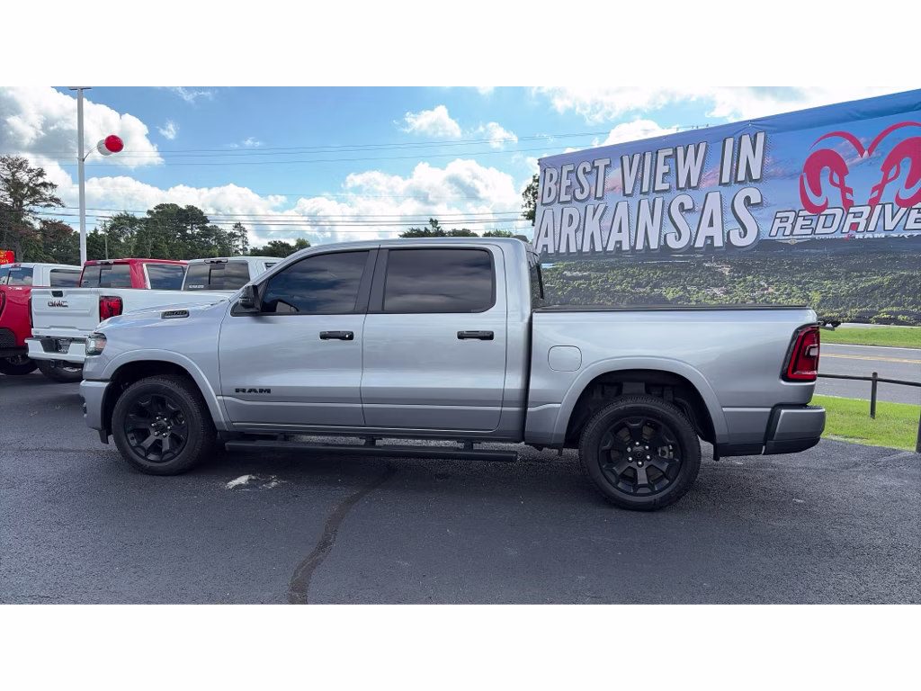 2025 Billet Silver Metallic Clearcoat Ram 1500 Big Horn 4X4 Truck