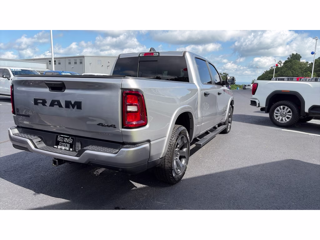 2025 Billet Silver Metallic Clearcoat Ram 1500 Big Horn 4X4 Truck