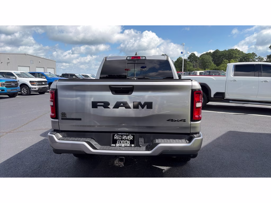 2025 Billet Silver Metallic Clearcoat Ram 1500 Big Horn 4X4 Truck