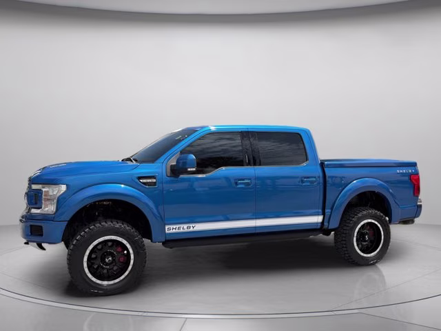 2020 Blue Metallic Ford F-150 Lariat 4X4 Truck