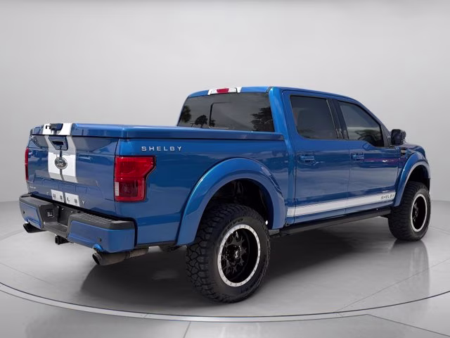 2020 Blue Metallic Ford F-150 Lariat 4X4 Truck