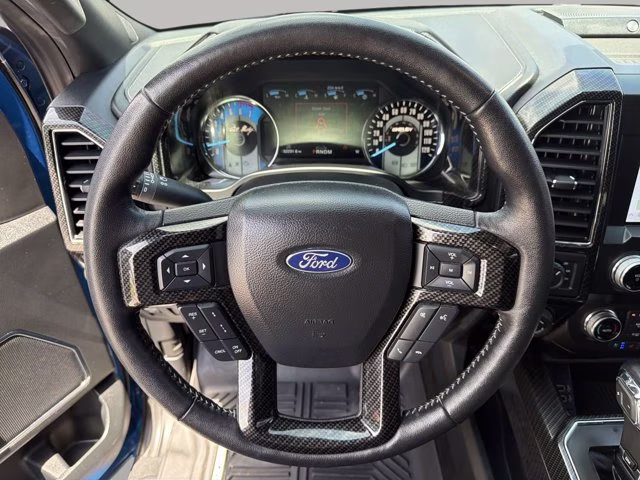 2020 Blue Metallic Ford F-150 Lariat 4X4 Truck