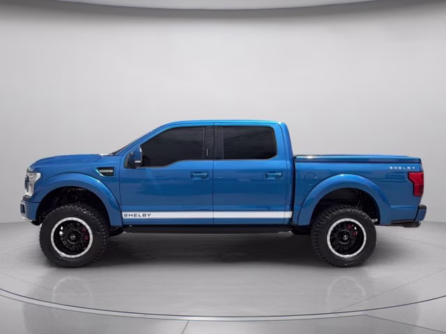 2020 Blue Metallic Ford F-150 Lariat 4X4 Truck