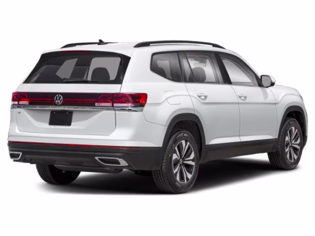 2025 Deep Black Pearl Volkswagen Atlas 2.0T SE w/Technology FWD SUV