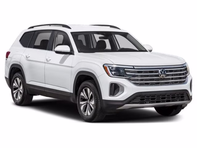 2025 Deep Black Pearl Volkswagen Atlas 2.0T SE w/Technology FWD SUV