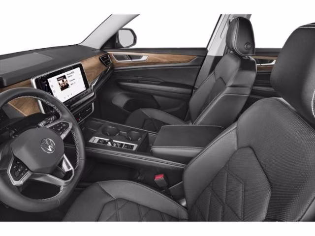2025 Deep Black Pearl Volkswagen Atlas 2.0T SE w/Technology FWD SUV