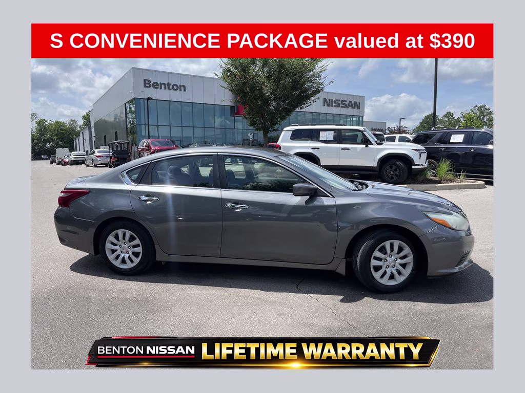 2018 Gun Metallic Nissan Altima 2.5 S FWD Sedan