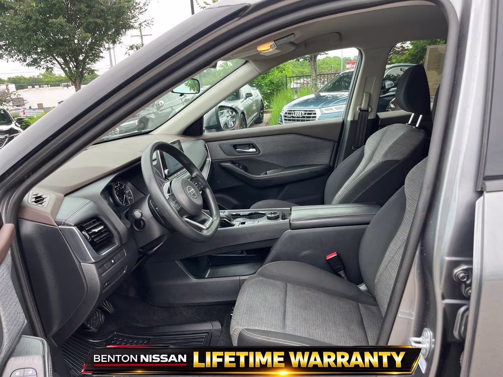 2021 Gun Metallic Nissan Rogue SV AWD SUV